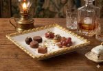 Indulge in the epitome of luxury with this exquisite square serving platter - Image 4