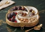 Hebena -The Crescent Bloom Segmented Porcelain Server
