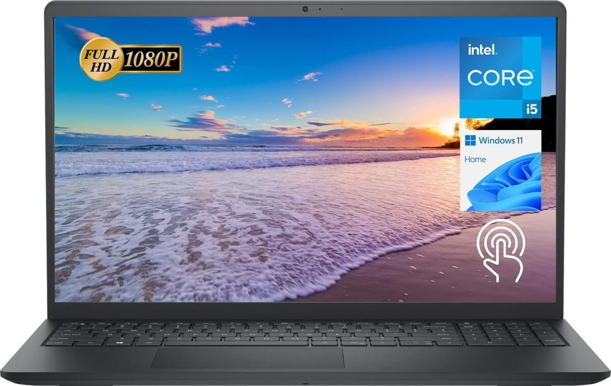 Dell Inspiron 15 3511 Laptop, 15.6" FHD Touchscreen, Intel Core i5-1035G1, 32GB RAM, 1TB PCIe NVMe M.2 SSD, SD Card Reader, Webcam, HDMI, WiFi, Windows 11 Home, Black - Image 4