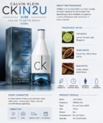 Calvin Klein CKIN2U Him 100ml Eau de Toilette Spray - Image 2