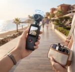5K HD Handheld Camcorder, Pocket Vlogging Camera with 270° Rotation | 16MP Photo, WiFi, Touchscreen,Fill Light, Autofocus & EIS for Travel,Biking and POV Sports & Vlog (128G) - Image 4